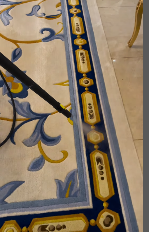 تنظيف السجاد بالبخار